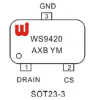 降壓型LED驅(qū)動(dòng)，非隔離低功率因素WS9420